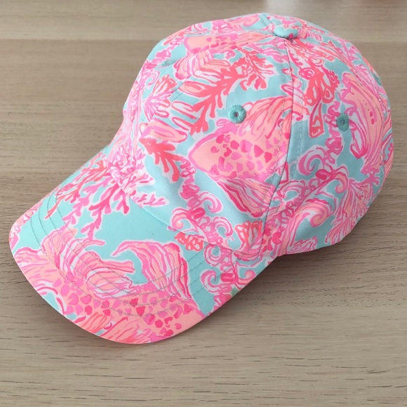 lilly pulitzer baseball hat